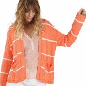 Carve cardigan sweater / oversized